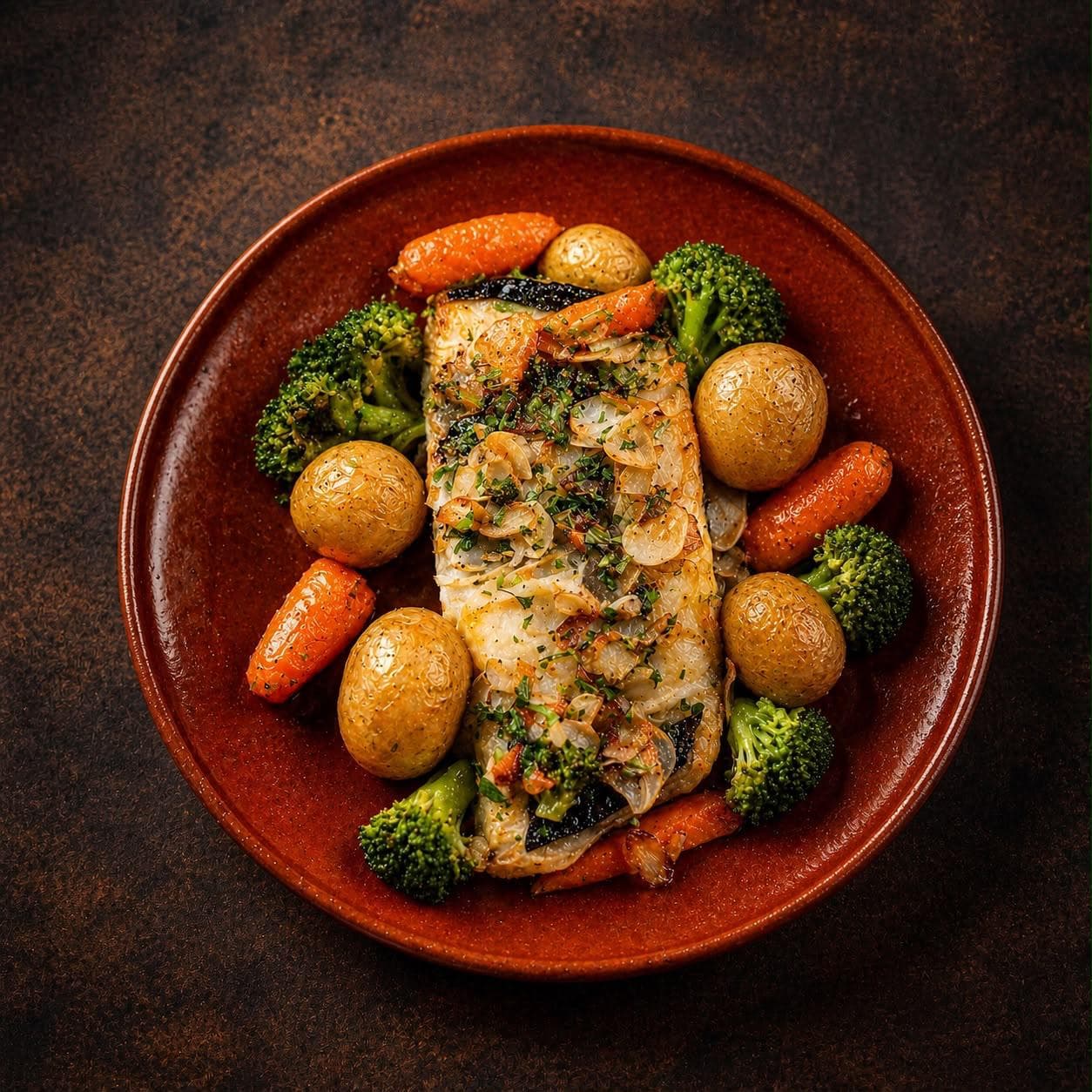 Bacalhau à Lagareiro com batata a murro e alho dourado no O Vareiro