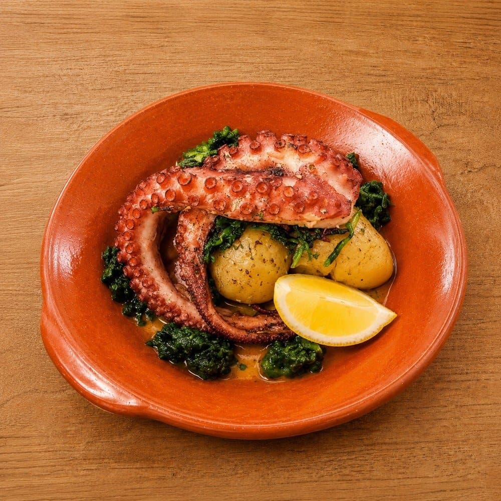 Polvo à Lagareiro do Restaurante O Vareiro